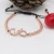 Import zircon adjustable size clasp bracelet,rope adjustable bracelet,adjustable nylon rope string bracelet from China