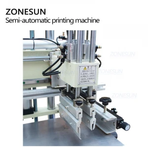 ZONESUN Desktop Plastic Bottle T-shirt Flat Bed Automatic Silk Price Of Screen Printing Machines
