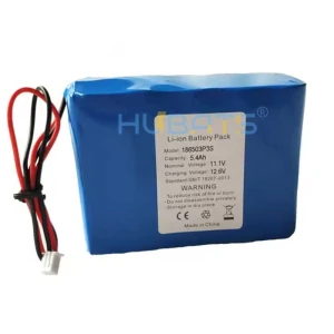 11.1V 5400mAh 3S3P 18650 11.1V battery pack ICR18650 5400mAh 11.1V Lithium-Ion Replacement Battery for Chauvet EZpar 64