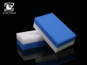 Double Layer Cleaning Sponge Kitchen Cleaning Eraser Melamine Foam Blocks