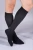 Import Womens Popular Short Nude Socks Nylon Compression Stockings 20-30 Mmhg Thin Solid Knitted Knee High Spandex / Nylon from China