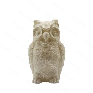Puindo Plastic owl Statue for Holiday Decor