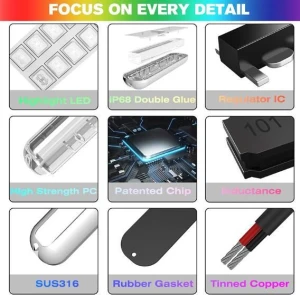 Pro Electronics Led Light Buy Pro 6.7 Inch 2000lm 60led from Semitech Technology Limited, China ...