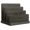 Wooden Counter top Letter Paper Folder Mail Sorters holder file organizer for desk Office Home
