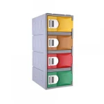 Heavy Duty Plastic Locker T-H385L/4