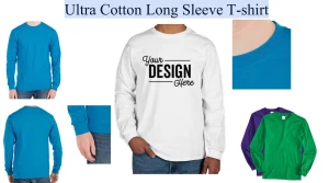 Ultra Cotton Long Sleeve T‑shirt