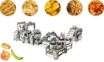 Banana chip line processing equipment: