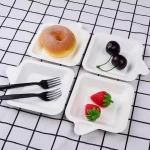 Eco-Friendly Compostable Sugarcane Paper Disposable Dinner Plates Biodegradable Disposable Dinnerware