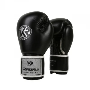 Kangrui Brand PU leather boxing gloves with wholesale price