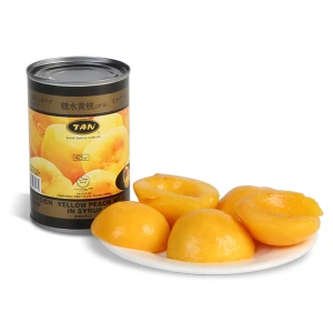 Canned Peaches in Syrup (halves)
