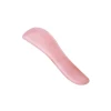 Factory Price Pink Rose Quartz Gua Sha Tool Wholesale S Shape