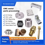 OEM 3 4 6 Axis CNC Brass Aluminum Machining Parts