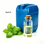 100% Natural Basil Oil, Ocimum Basilicum, CAS 8015-73-4, Steam Distilled
