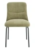 Custom luxury velvet dining bar chairs suitable for kitchen and dining room with stable base and high luxury soft seat
