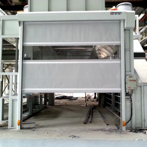PVC Explosion proof high speed door with remote control