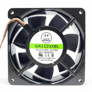 Made in Taiwan 120x120x38 2Ball 110V/220V AC Axial Fan with UL