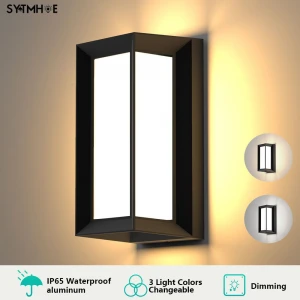 Ip65 Aluminum Outdoor Wall Mount Motion Sensor Light