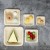 Import Factory Direct Sales Biodegradable utensils disposable wood square shape dinner set from China