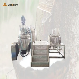 ZJR-250 Cosmetic Making Machine Lotion Production Line Vacuum Emulsifying Homogenizer Mixer