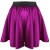 Import Women Mini Skirt Girl Satin Short Dress Pleated Retro Elastic Waist 27 Colors from India