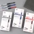 Import 12pcs/Set Rolling Pens Quick-Drying 0.5mm Fine Point Rollerball Pens Straight Liquid Gels Pens for Writing from China
