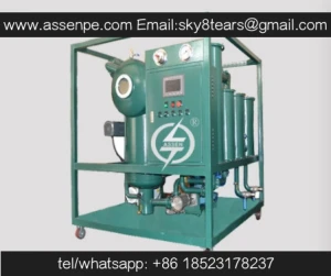 Assen TYA lubricating oil purifier for hydraulic oil, lubricating oil purification system