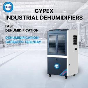 GYPEX dehumidifier  Industrial dehumidifier  138L dehumidifier