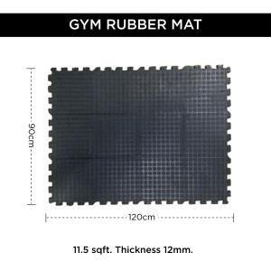 Haima floor/Gym Mat – Coin design – 4 sides interlock