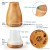 Import Ultrasonic Air Humidifier Essential Oil Diffuser Aroma Lamp Aromatherapy Electric Aroma Diffuser Mist Maker for Home from China