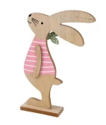 table top ornaments rabbit easter gifts craft wooden bunny decoration