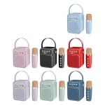 Karaoke Speaker with Microphone and Bluetooth Portable Speaker with Microphone Bass High-Quality Loud Mini Wireless Blu
