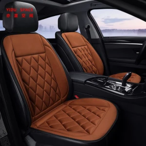 Ce Certification Car Decoration Car Interiorcar Accessory Universal Heating Cushion Pad Winter Auto Heated Car Seat Cover