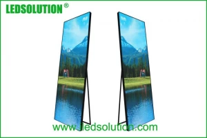 pP2.5 Floor Standing Led Displays WIFI USB Indoor Led Poster