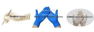 nitrle gloves Latex Examination gloves Surgical gloves