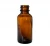 1 oz Amber Boston Round Glass Bottle 30ml with Black Fine-Mist Sprayer 20-400