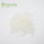 100% Biodegradable compostable PLA Pellets blister molding for cold drinking raw material