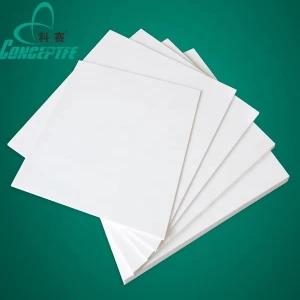 100% Molded Pure Sheet, Skived Vigin PTFE Sheet, White PTFE Plate Assurance Supplier