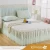 Import 100% polyester colorful lace princess style bed skirt for children made in china from China