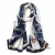 Import 100% Silk Scarves Fashion Luxury Women Long Head Silk Scarf Check Pattern Silk Chiffon All Season 180*65cm from China