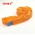 Import 100tone Heavy Duty Round Lifting Belt Industrial Sling Endless Round Polyester Sling from China
