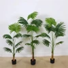 120-210CM Paradise Palm Indoor Home Ornamental Small Large faked Potted Plant Artificial kwai Palm Tree Plants for home decor