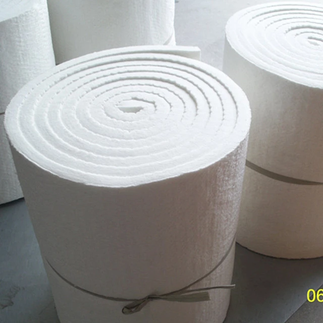 1260C 1430C high pure  ceramic fiber blanket 25mm and 50mm