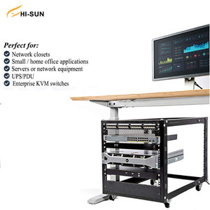 Buy 12u Open Frame Server Rack Network Cabinet Adjustable Depth 4-post ...