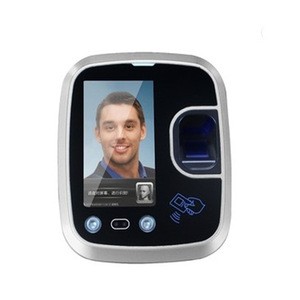 1500 Face Capacity 4..3 inch Touch Screen Biometric Face Fingerprint Time Recording