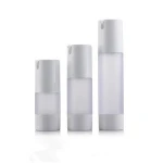 15ml 30ml 50ml Portable Refillable Lotion Bottle,Frosted AS+PP Plastic Airless Pump Bottles ,Plastic Airless Bottle