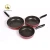 Import 18-30 cm Aluminum alloy die cast non-stick ceramic coating frying pan /deep fry pan with handle from China