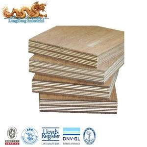 19 plyer Hardwood 28mm Plywood for Container Flooring