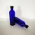 Import 200ml blue  long neck screw cap glass bottle rose hydrochloric water bottle from China