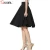 Import 2017 Summer women clothing saia petticoat high waist pleated A line skater vintage casual knee length skirt from China
