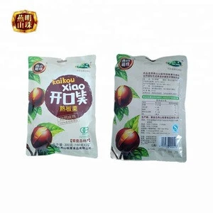 2017 Unique Organic Ringent Chestnut Snacks with Shell